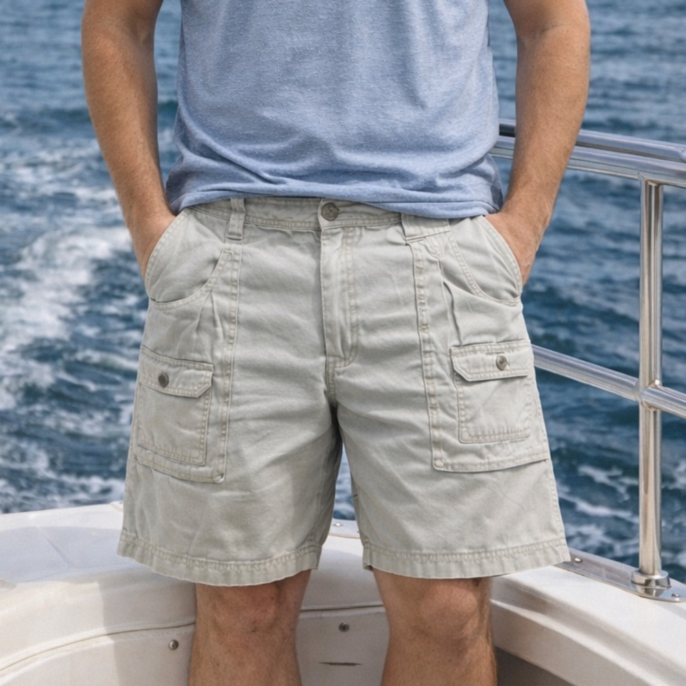 RedHead Men's Size 50 Khaki Cargo Shorts Fishing Outdoor 50X7